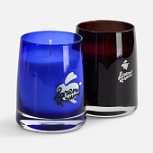 Ароматическая свеча Fragnola, грейпфрут и ветивер, бордовая