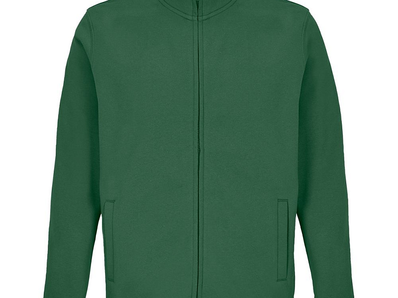 Толстовка унисекс Cooper, темно-зеленая