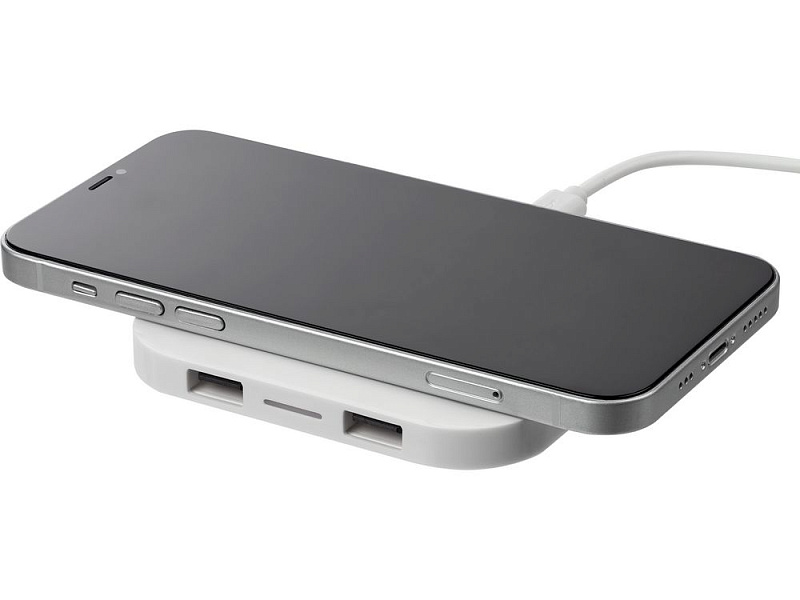 Беспроводное зарядное устройство Interra Plus, белое