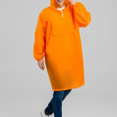 Дождевик-анорак Alatau, оранжевый неон, единый размер