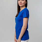 Футболка женская T-bolka Stretch Lady, ярко-синяя (royal)