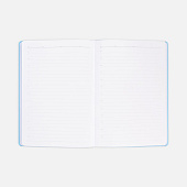 Ежедневник Flexpen Shall, недатированный, голубой