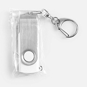 Флешка Twist, белая, 8 Гб