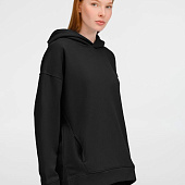 Худи оверсайз унисекс Tolla, черное