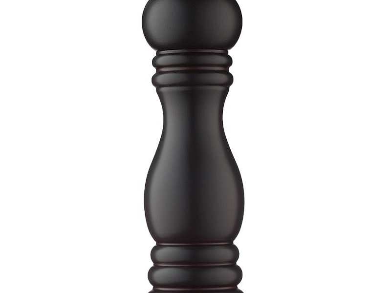 Мельница для перца Wood, большая, черная