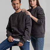 Свитшот унисекс King, темно-серый