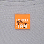 Лейбл из ПВХ Kare, оранжевый неон