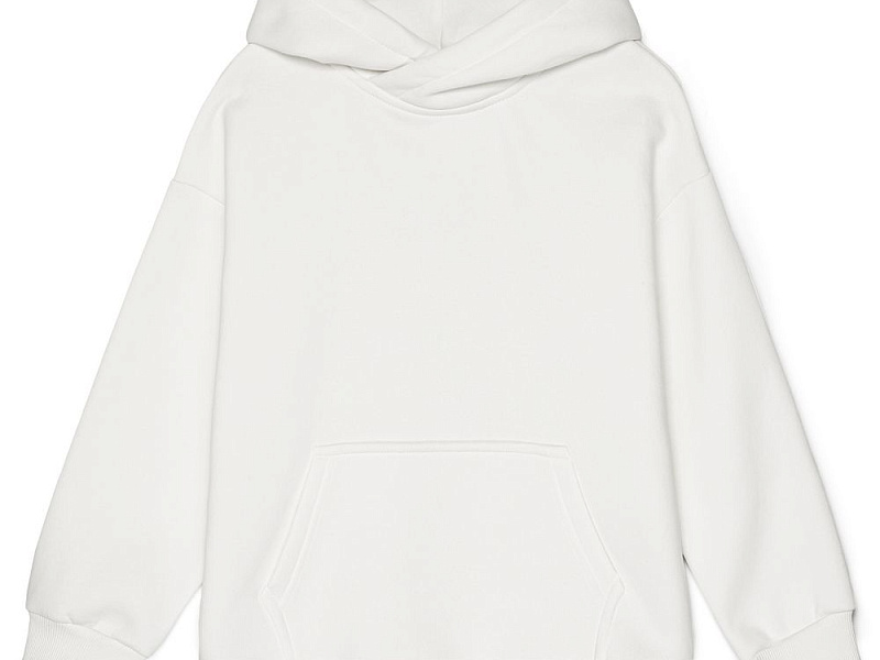 Худи детское оверсайз Junipero, молочное (белое)