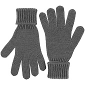 Перчатки Alpine, серый меланж