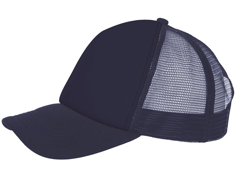 Бейсболка Bubble, темно-синяя