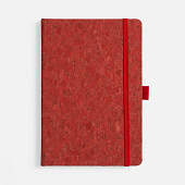 Блокнот Cork County, красный