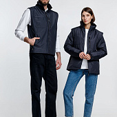 Куртка-трансформер унисекс Astana, темно-синяя