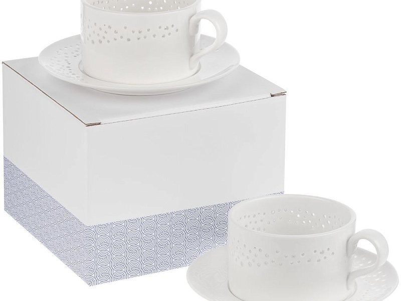 Набор Coralli Luziano на 2 персоны, белый