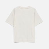 Футболка унисекс оверсайз T2, молочно-белая