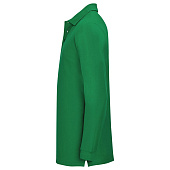 Рубашка поло мужская с длинным рукавом Winter II 210 ярко-зеленая