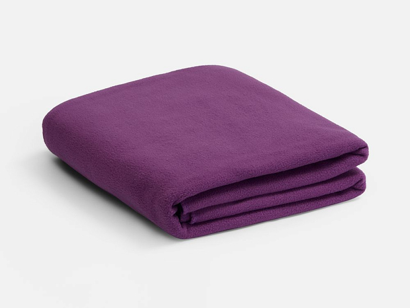 Флисовый плед Warm&Peace XL, фиолетовый