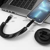 Кабель Vonmahlen Allroundo Eco для быстрой зарядки, черный