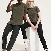 Футболка унисекс Regent 150, темный хаки