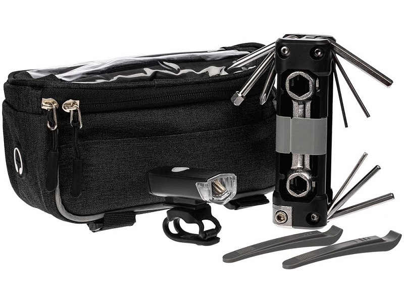 Набор велосипедиста BikeKit, большой, черный