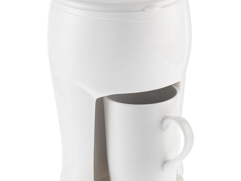 Электрическая кофеварка Elixir, белая