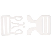 Застежка-пряжка Fibbia, белая