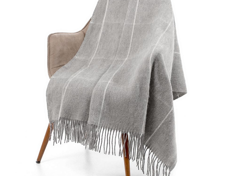 Плед «Шамони», серый