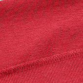 Толстовка с капюшоном унисекс Hoodie, красный меланж