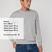 Толстовка Unit Toima, серый меланж