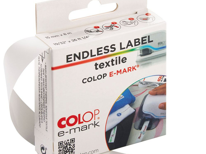Термоклеевая лента Colop E-mark для текстиля