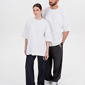 Джемпер с коротким рукавом Siluetti Volumica, молочно-белый