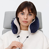 Дорожная подушка-массажер inRelax, синяя