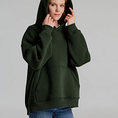 Худи Kulonga Oversize, темно-зеленый (хаки)
