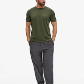 Футболка унисекс Regent 150, темный хаки