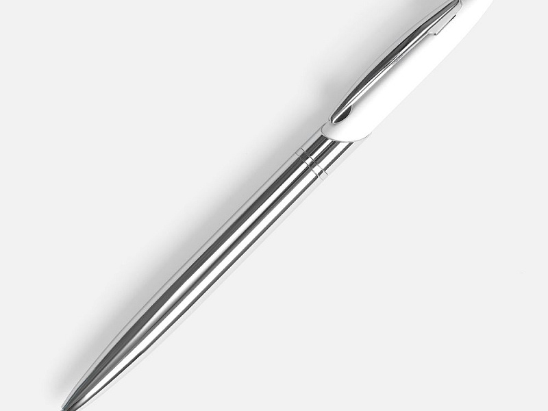 Ручка шариковая Dagger Soft Touch, белая