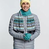 Шапка Mirakler, зеленая с желтым