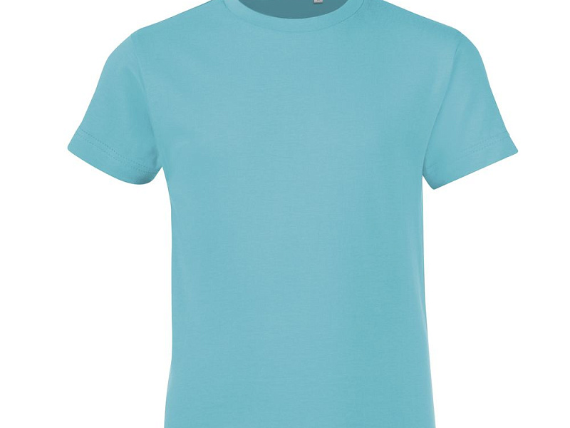 Футболка детская Regent Fit Kids, бирюзовая