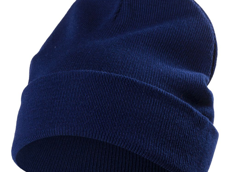 Шапка Real Talk, темно-синяя