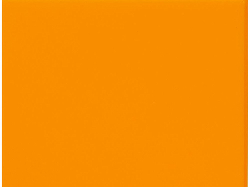 Лейбл из ПВХ Kare, оранжевый неон