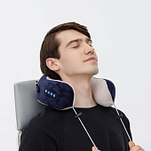 Дорожная подушка-массажер inRelax, синяя