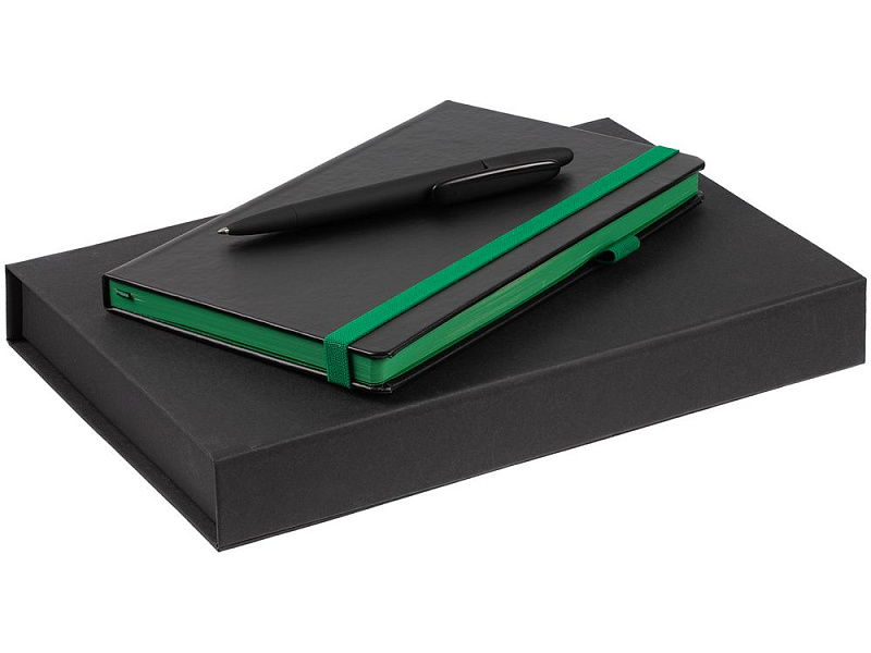 Набор Ton, черный с зеленым