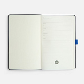 Ежедневник Lungo, недатированный, синий