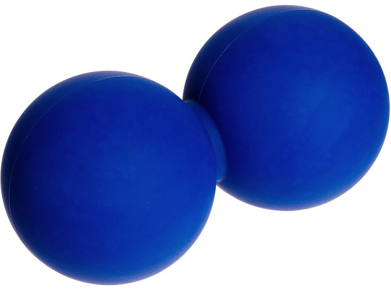 Массажный мяч двойной для МФР Relaxify, синий