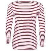 Футболка женская Marine Women, белая с красным