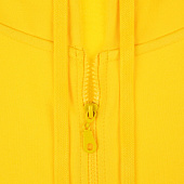 Толстовка на молнии с капюшоном Siverga 2.0, желтая
