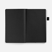 Ежедневник White Shall, недатированный, бело-черный