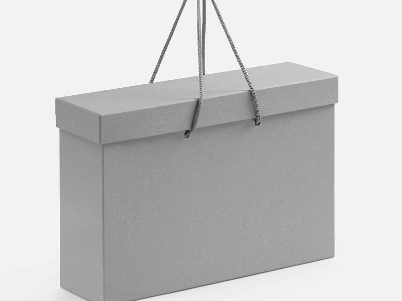 Коробка Handgrip, горизонтальная, серая