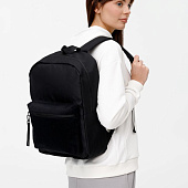 Рюкзак Patch Catcher с карманом из липучки, черный