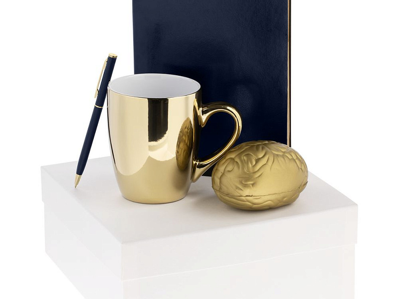 Набор Think Big, синий с золотистым