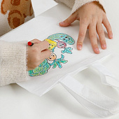 Сумка для раскрашивания Create, белая