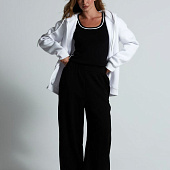 Толстовка унисекс оверсайз Zippy, белая